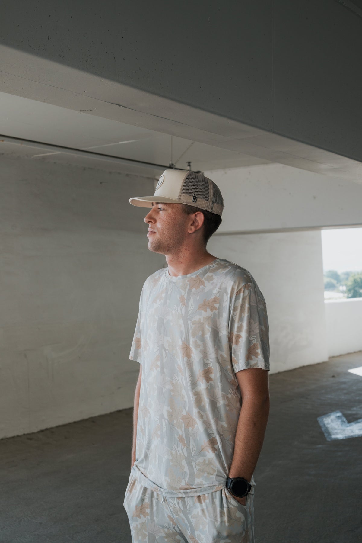 Men's Bamboo Short Sleeve Pajama | Woodland