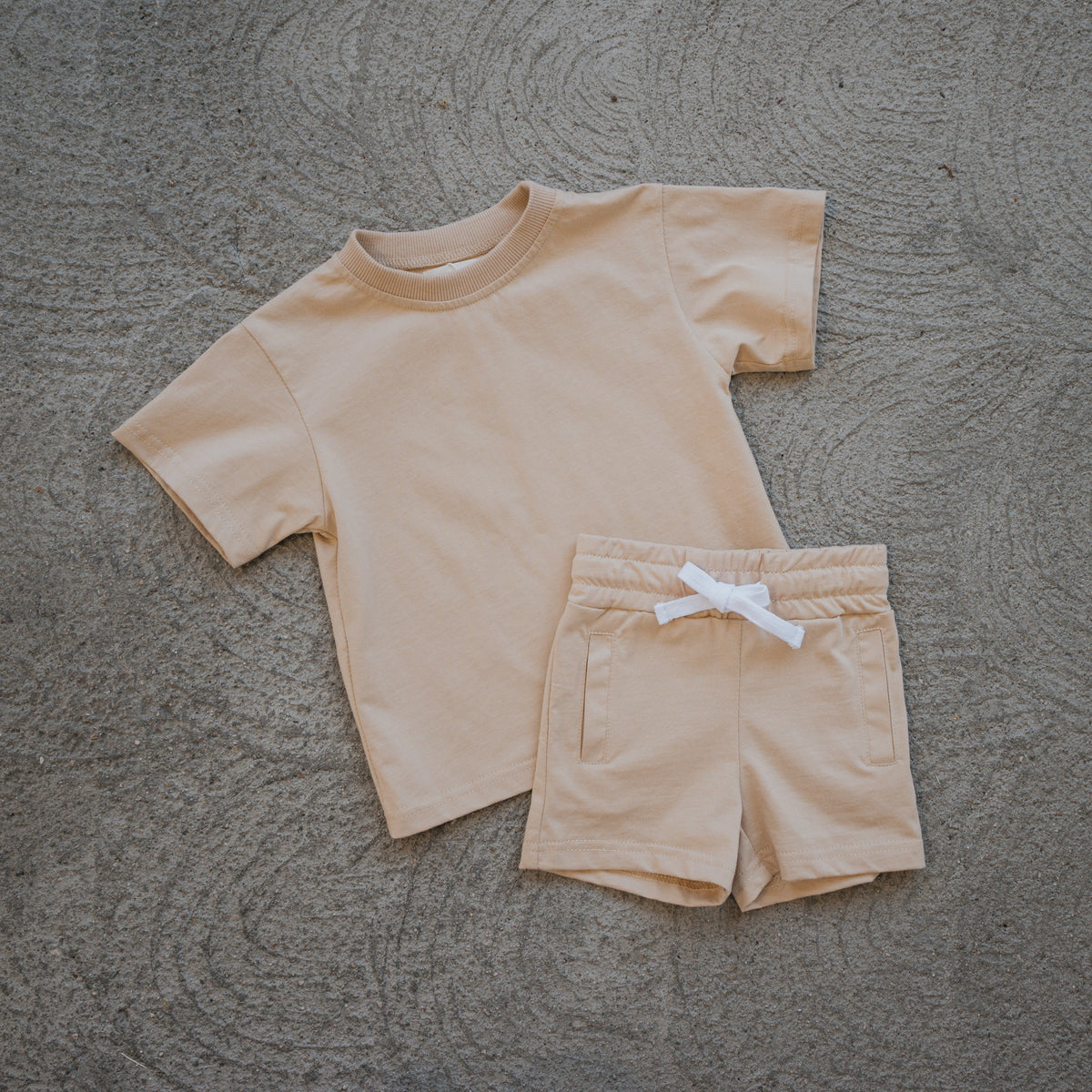 Child Short Set | Toffee