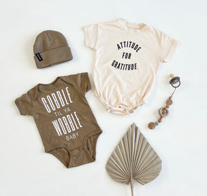 Attitude for Gratitude Bubble Romper