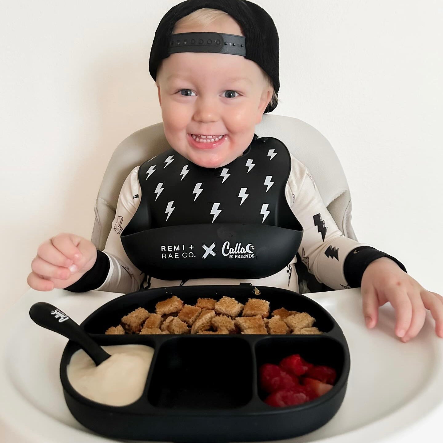 BLACKOUT COLLECTION My First Silicone Utensils