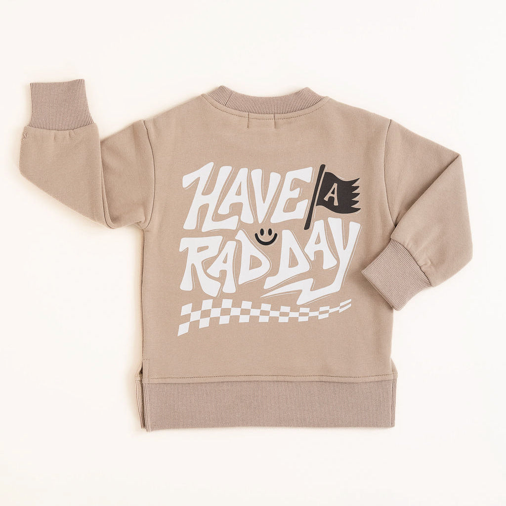 HAVE A RAD DAY CREWNECK
