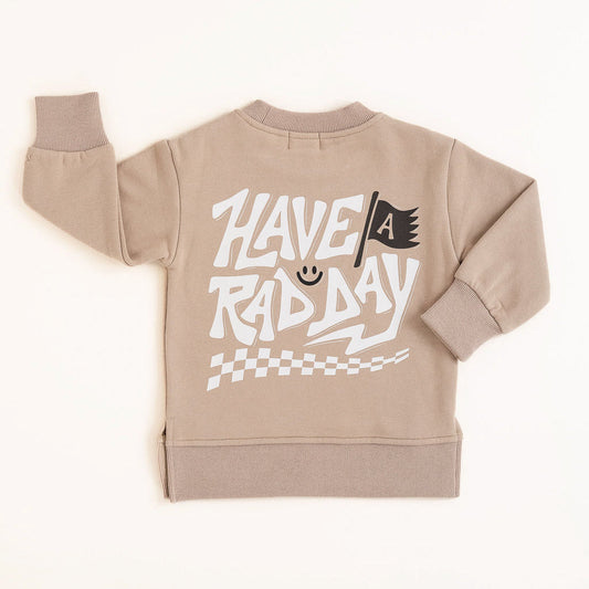 HAVE A RAD DAY CREWNECK