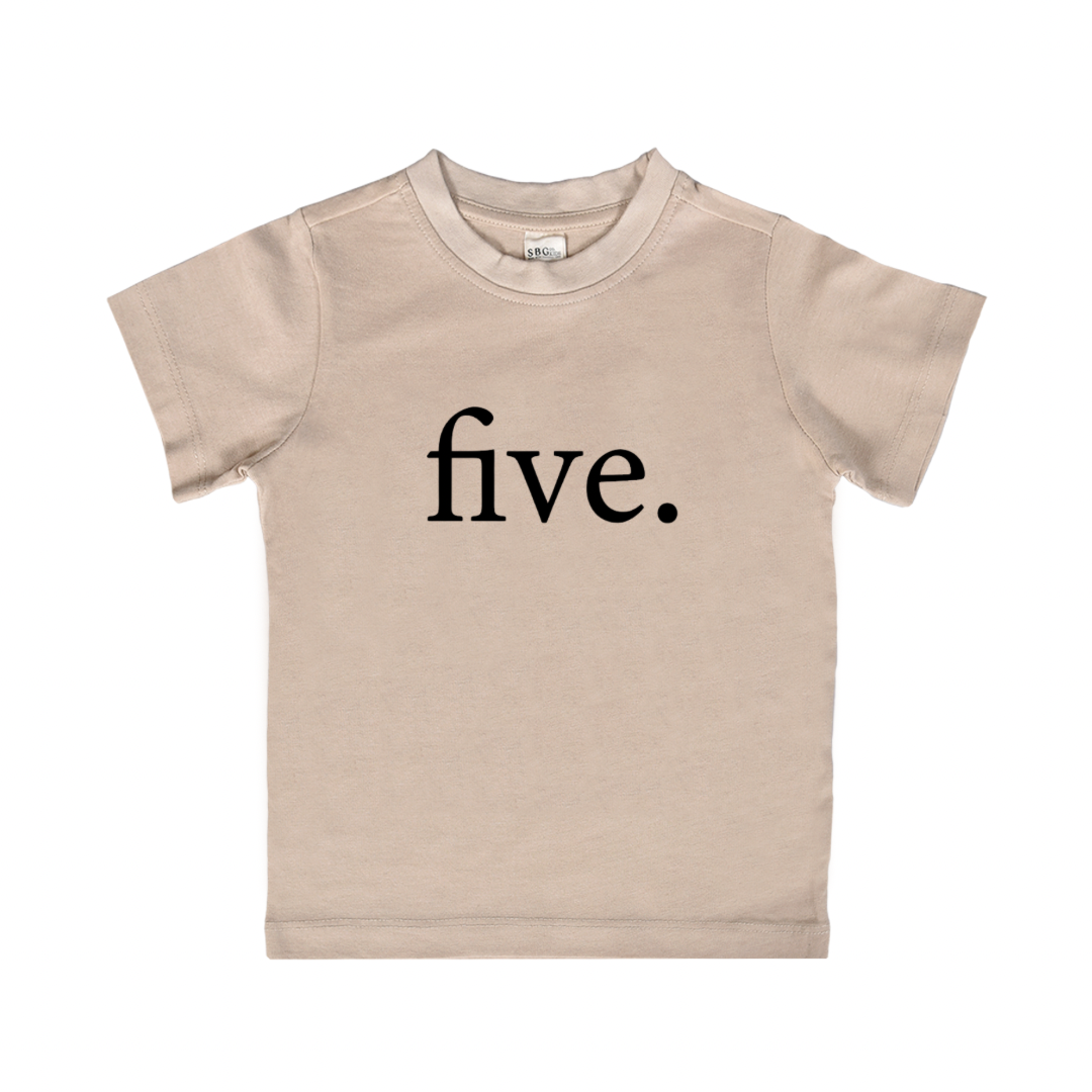Five. - Birthday Tee