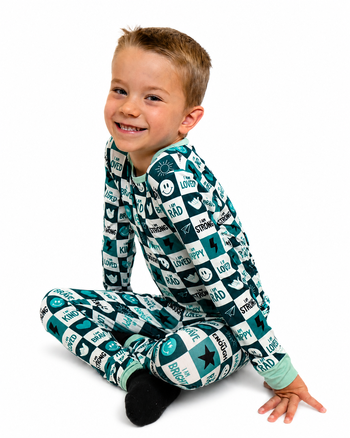 Dream Big Affirmation Pajamas - 2 piece set (B)