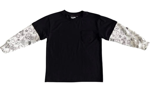 Misfit Mini Layered Long Sleeve