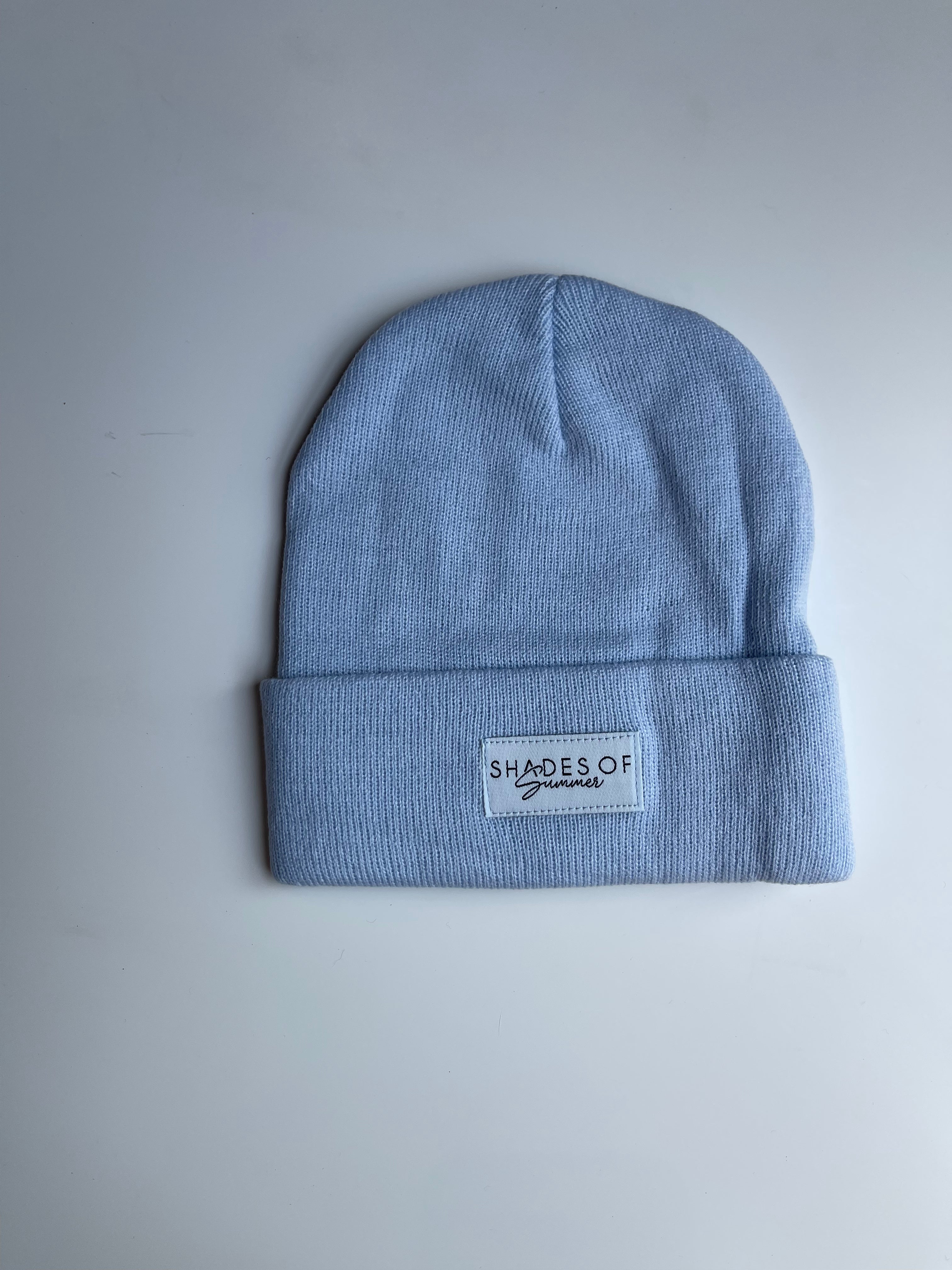 LIGHT BLUE BEANIE