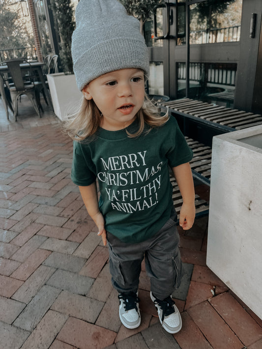 Merry Christmas, Ya Filthy Animal Tee