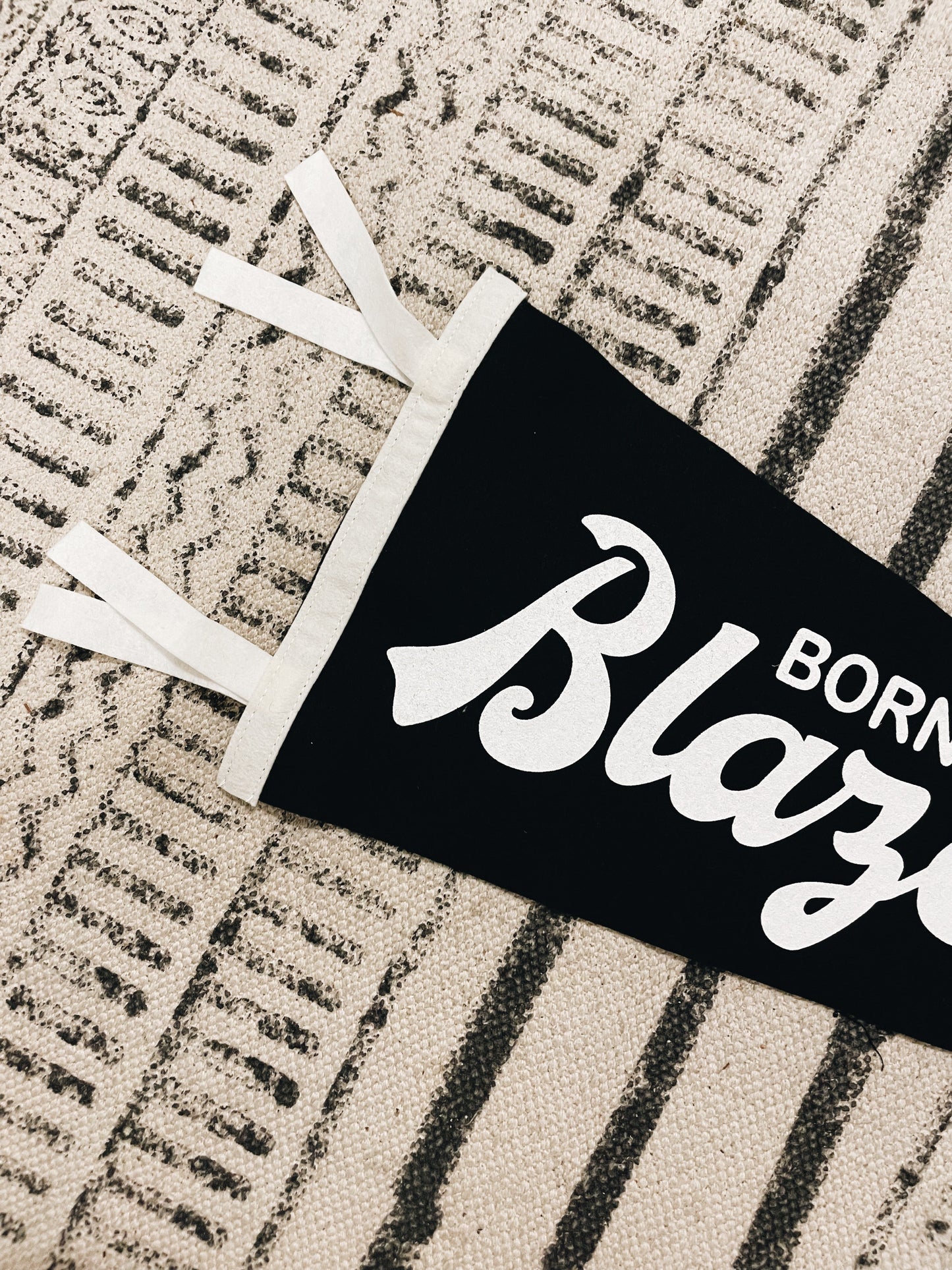 Signature Pennant Banner "Born To Blaze a Trail"
