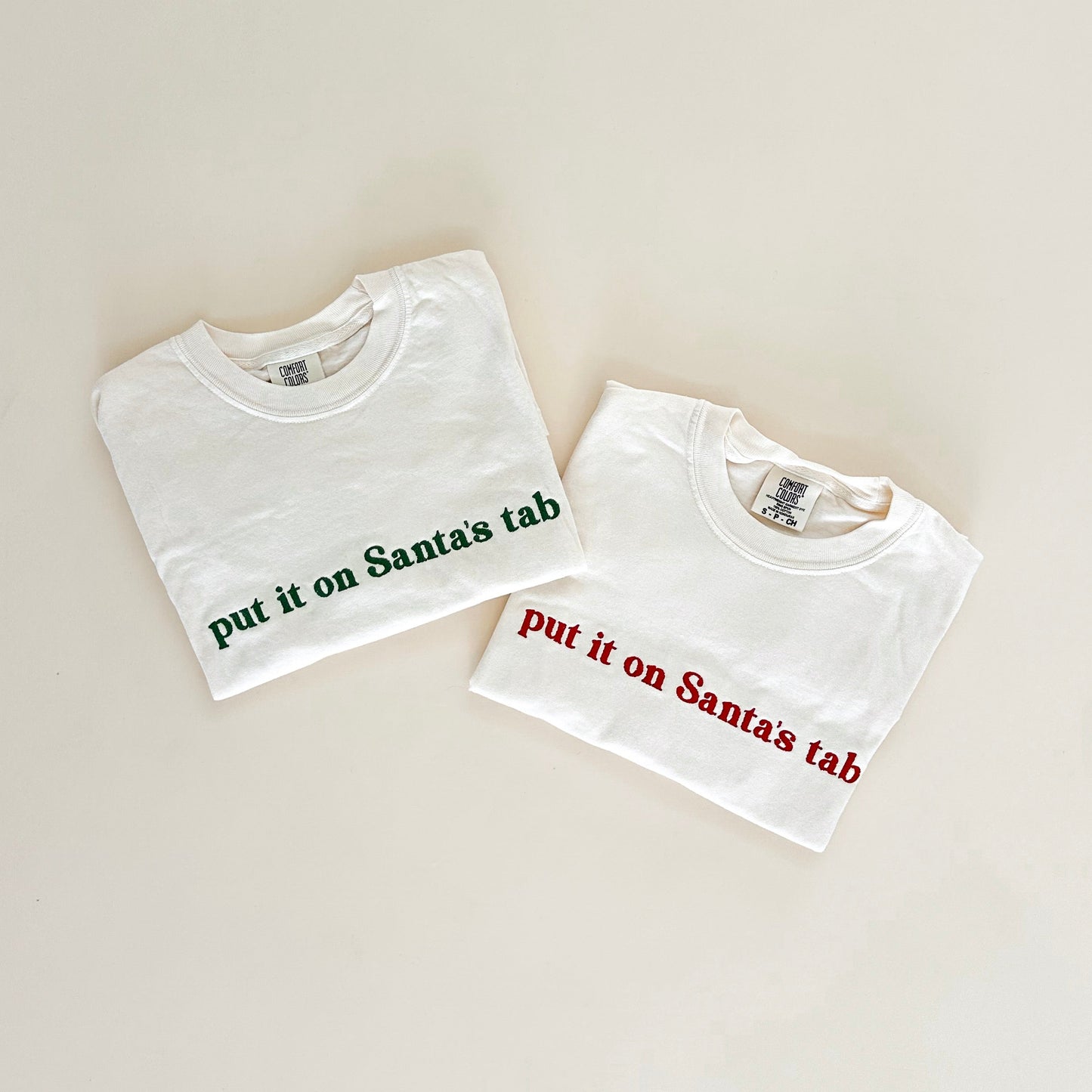 Put It On Santa's Tab Tee