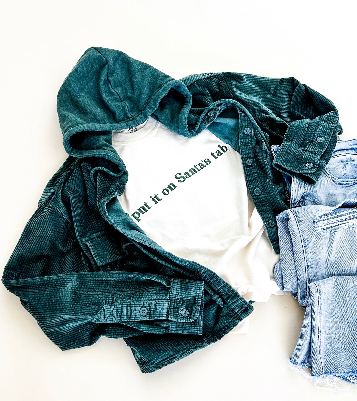 Put It On Santa's Tab Tee