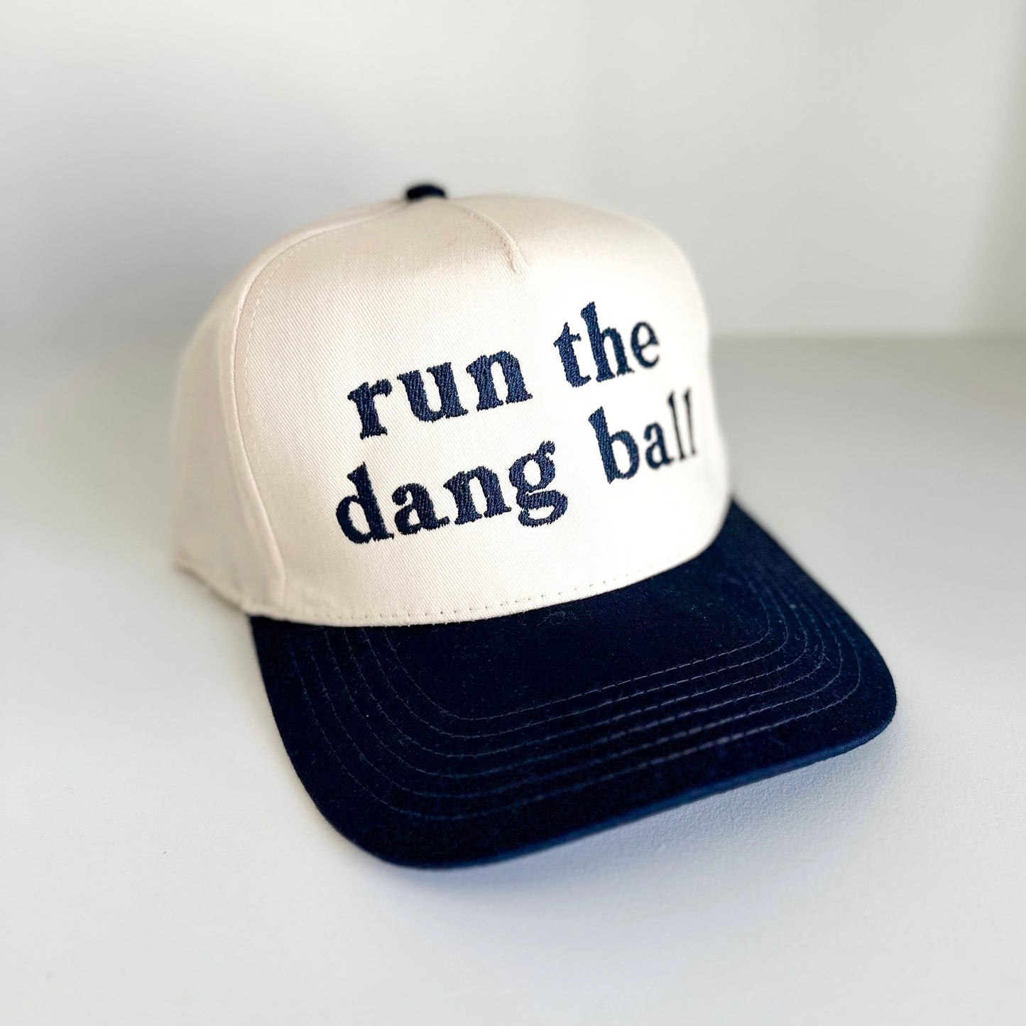 Run The Dang Ball Embroidered Cap