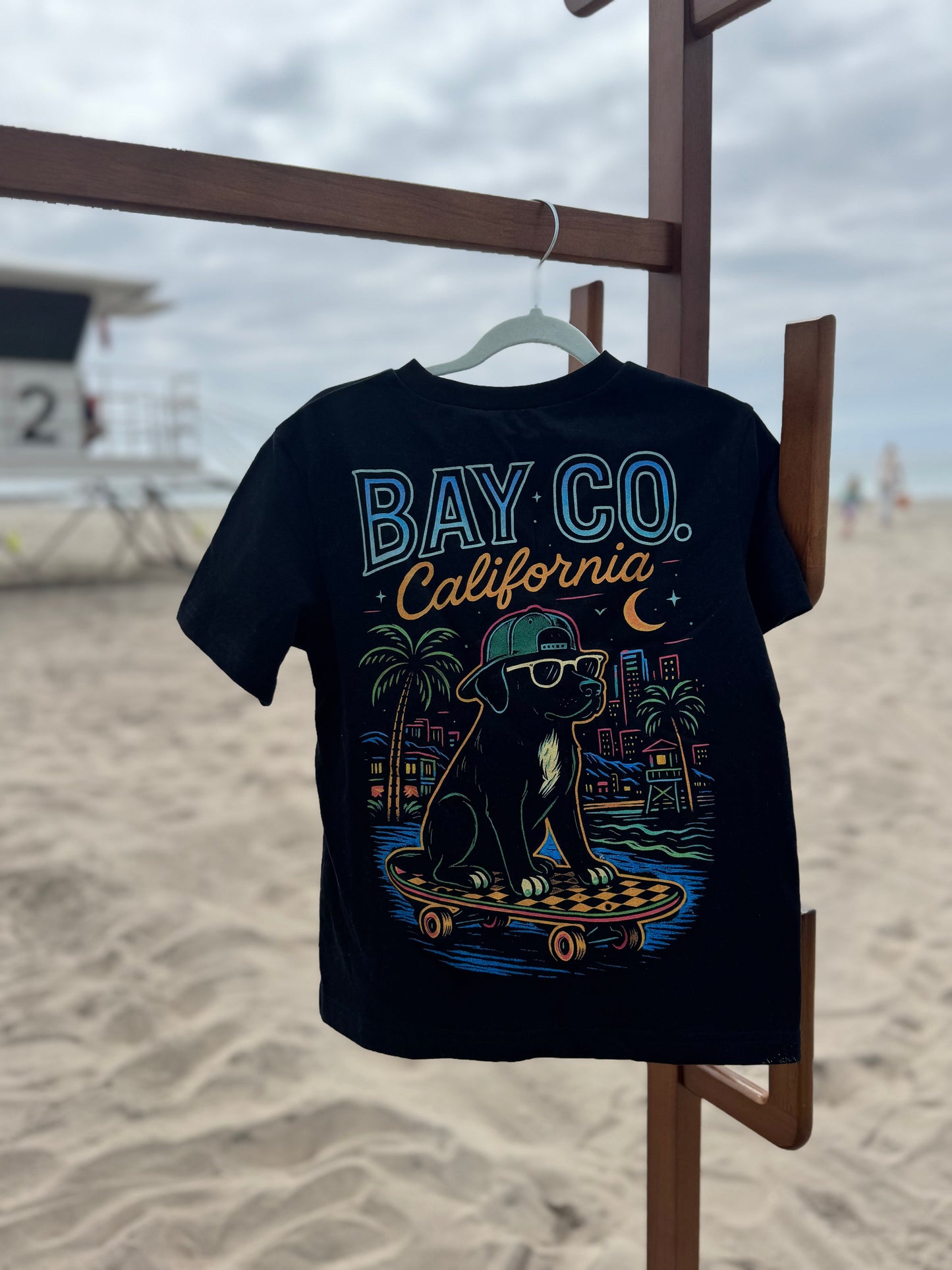 Neon Nights Logo Tee