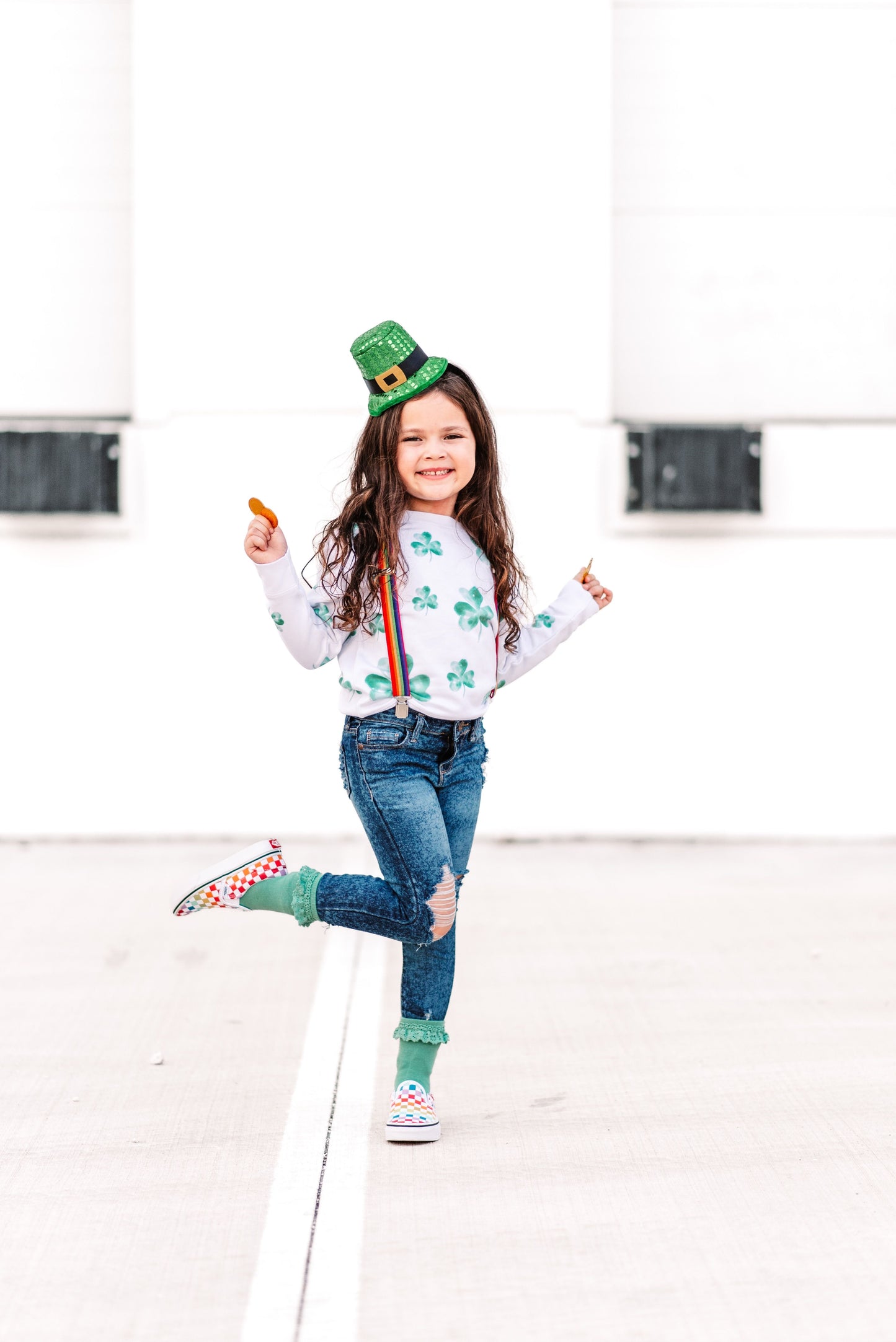 Watercolor Shamrocks