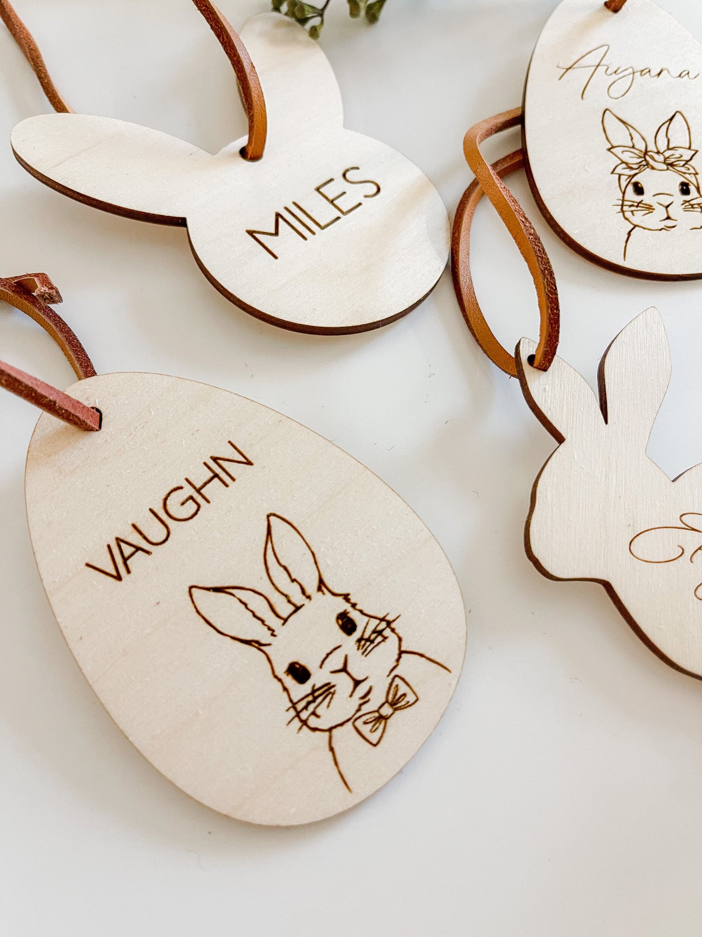 Personalized Easter Basket Charms