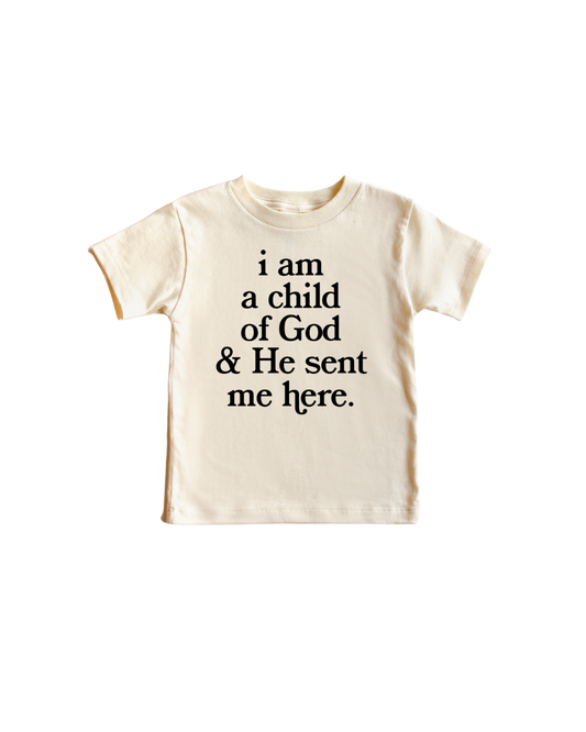 I am a Child of God Kids Tee