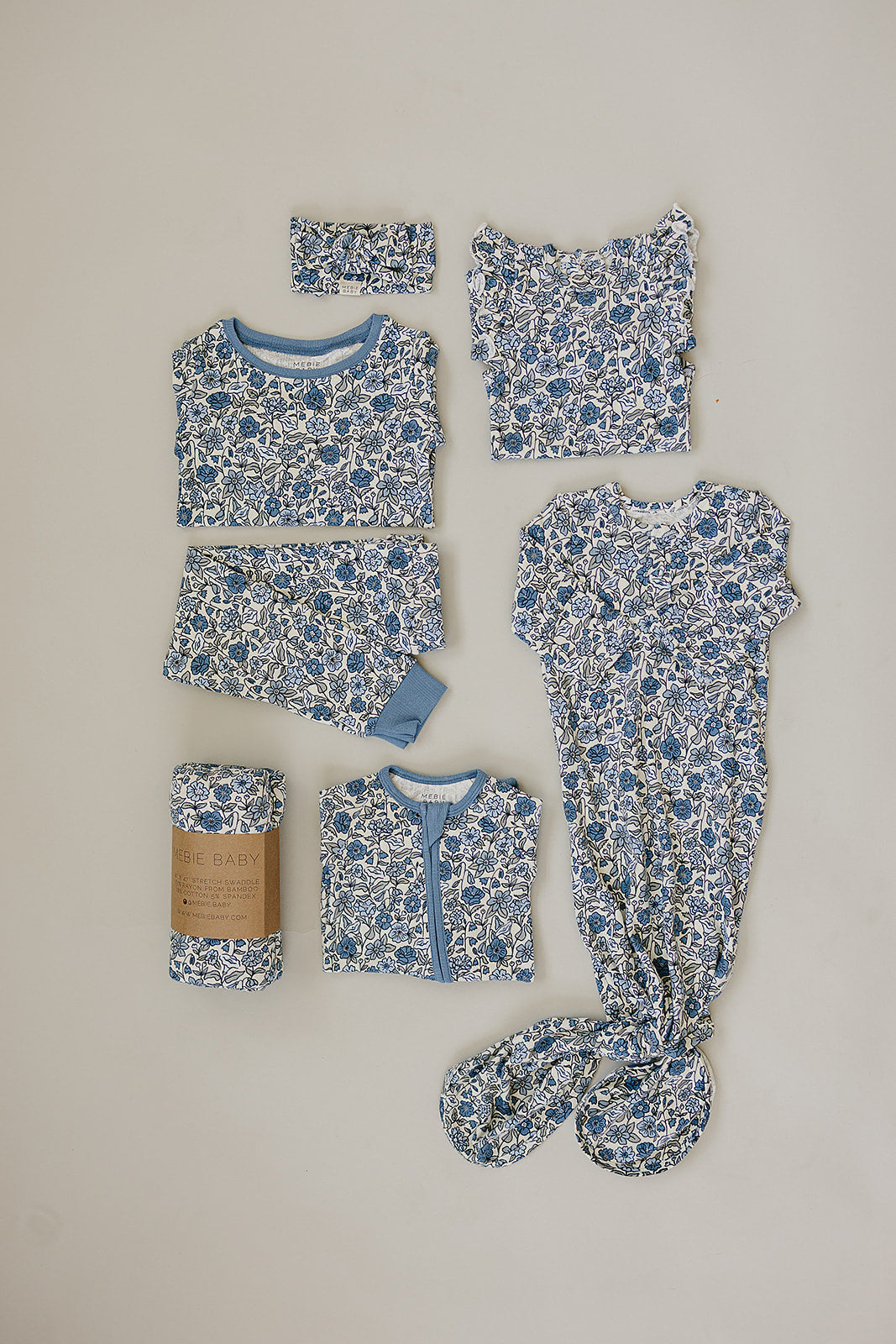 Bluebell Ruffle Sleeve Pointelle Bamboo Bodysuit