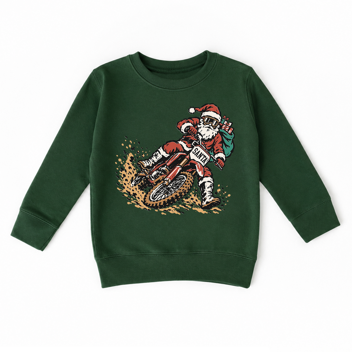 Dirt Bike Santa | Sweatshirt
