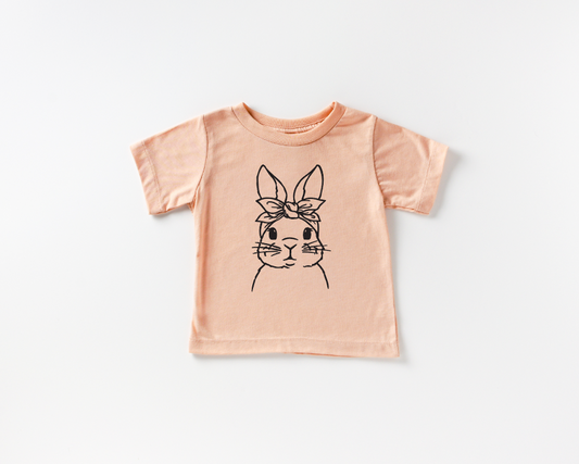 Easter Girl Bunny Tee
