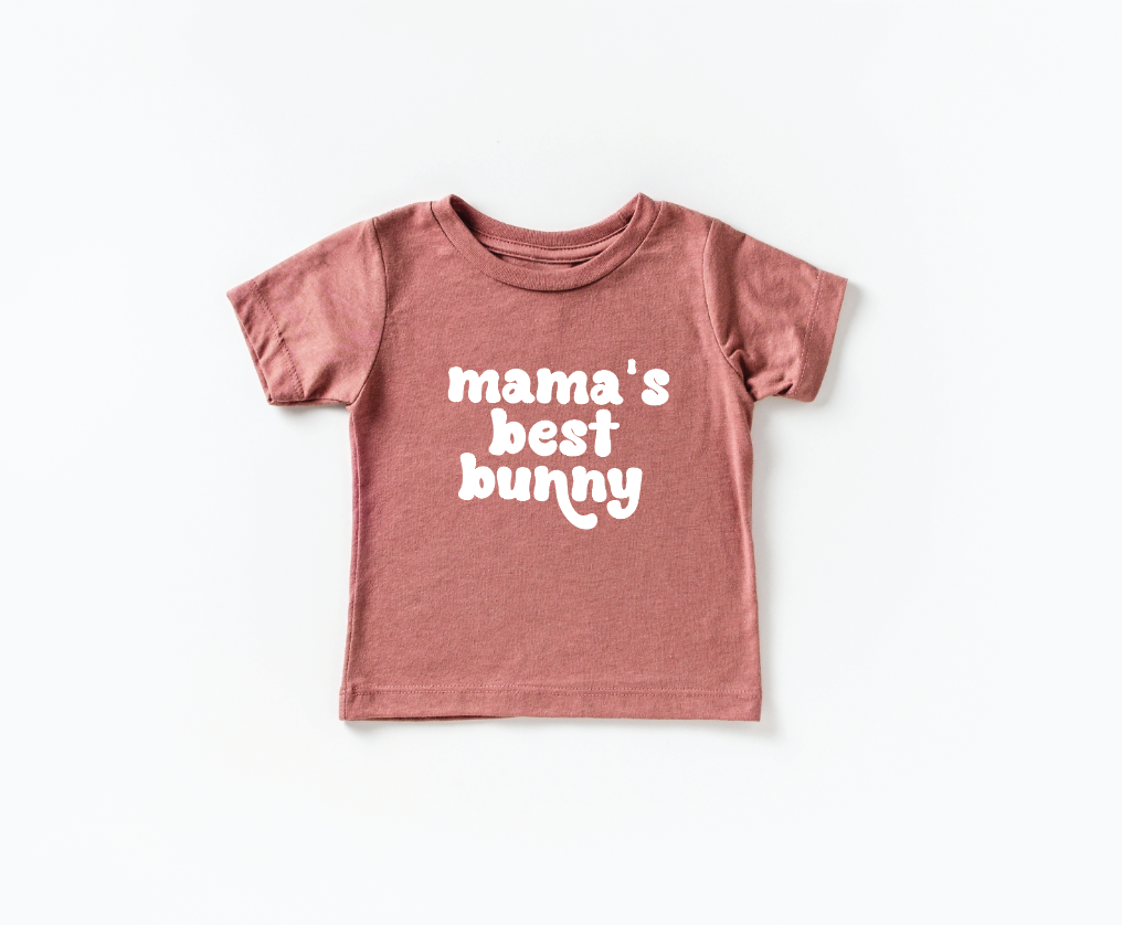 Mama's Best Bunny Tee or Onesie