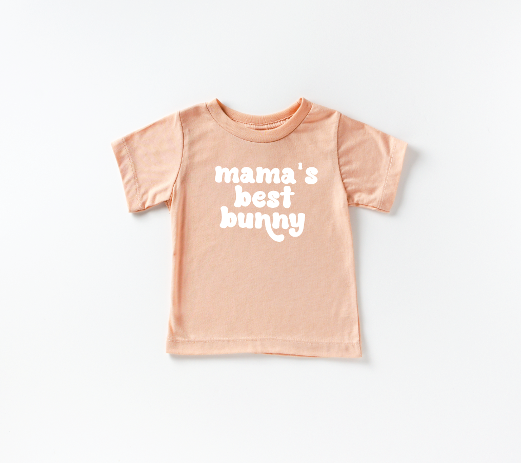 Mama's Best Bunny Tee or Onesie