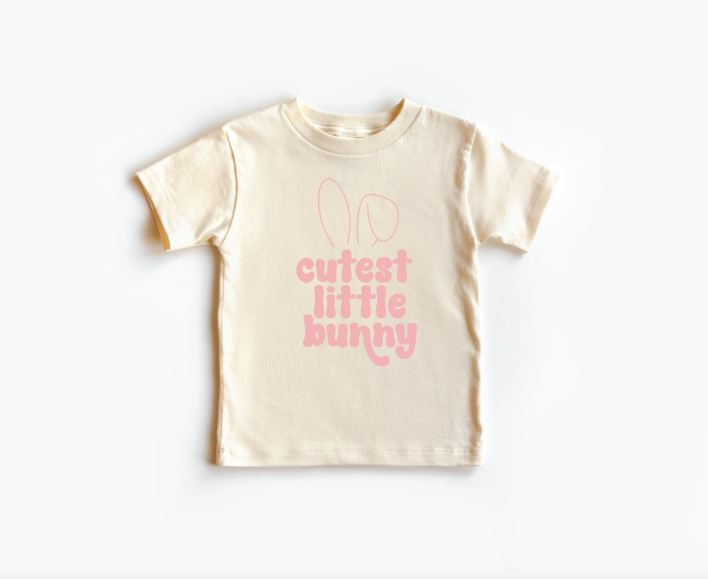 Cutest Little Bunny Natural Tee