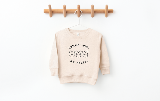 Chillin' With my Peeps Pullover