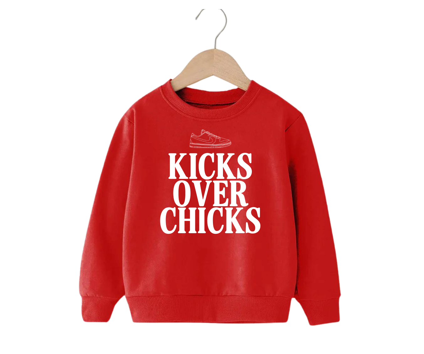 Kicks Over Chicks NEW Pullover