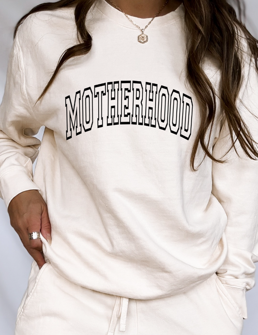Motherhood Varsity Pullover