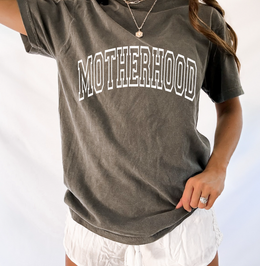 Motherhood Varsity Tee