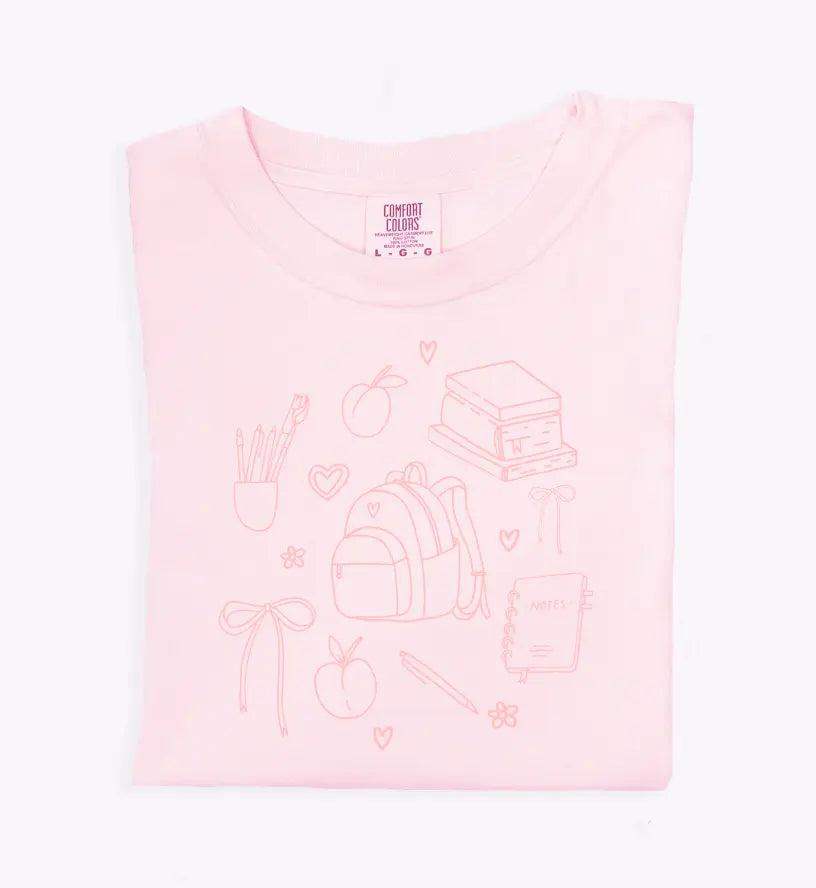 Back to School Doodles Teacher or Faculty Tee