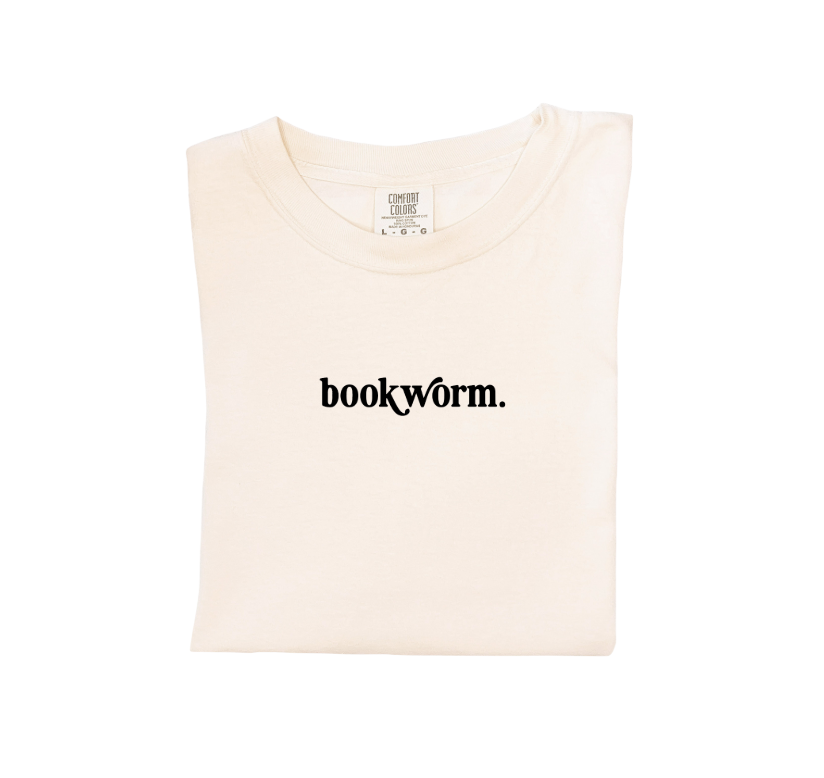Bookworm Minimal Tee