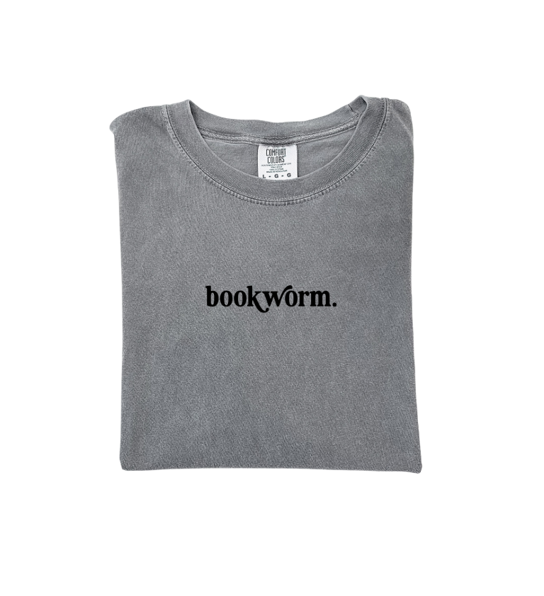 Bookworm Minimal Tee