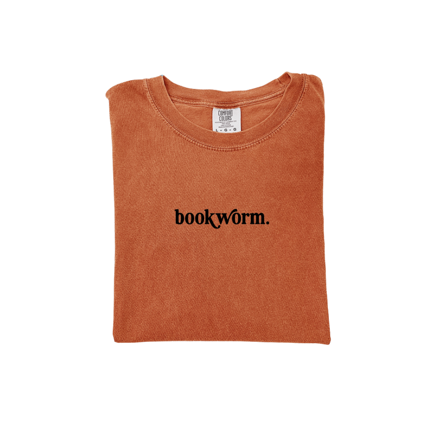 Bookworm Minimal Tee