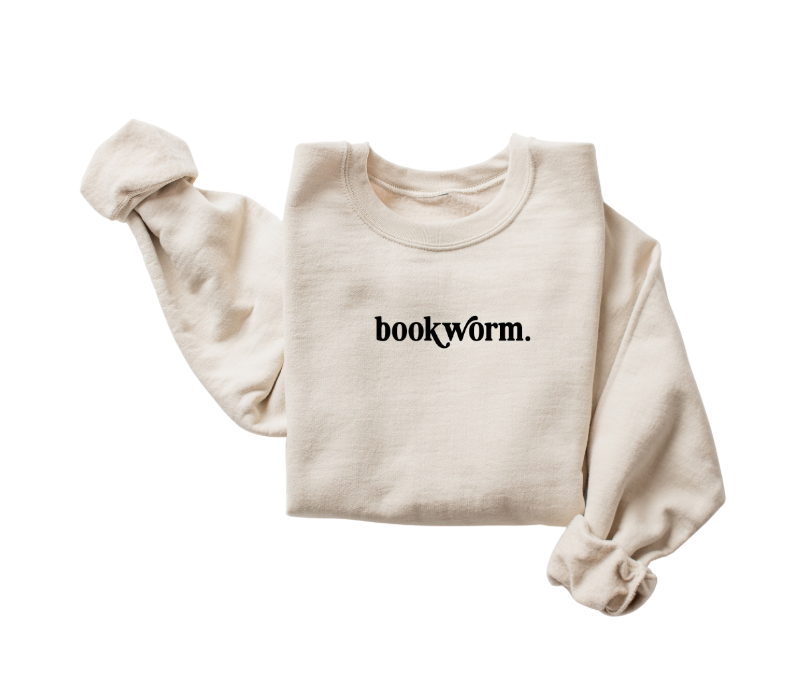 Bookworm Minimal Pullover