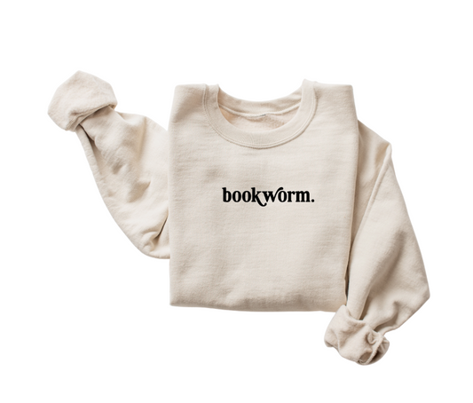 Bookworm Minimal Pullover