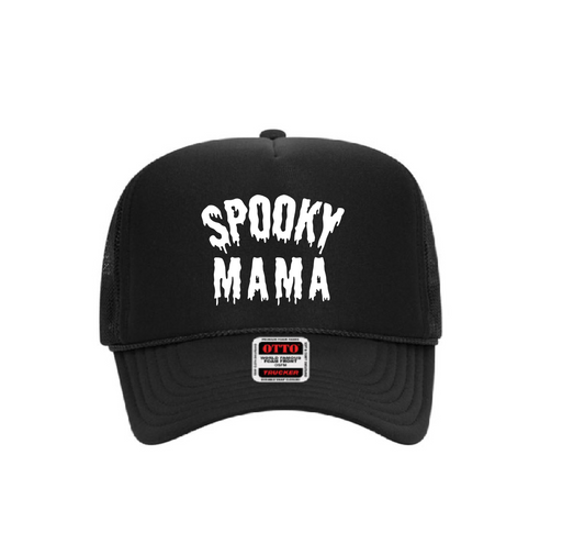 Spooky Mama Trucker Hat