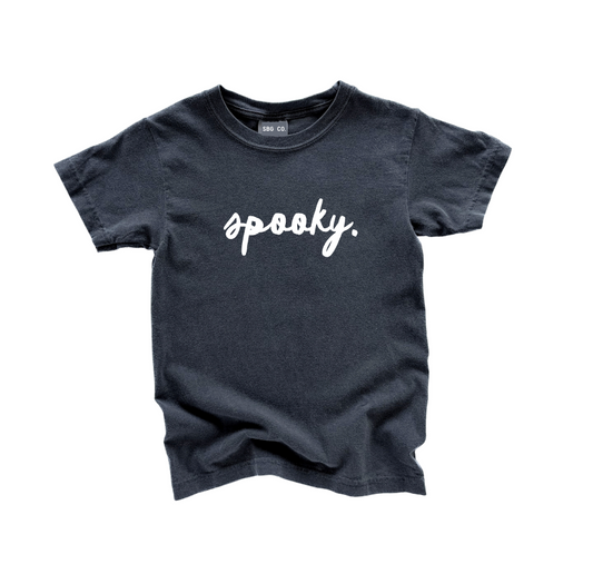Spooky Garment Washed Baby/Youth tee