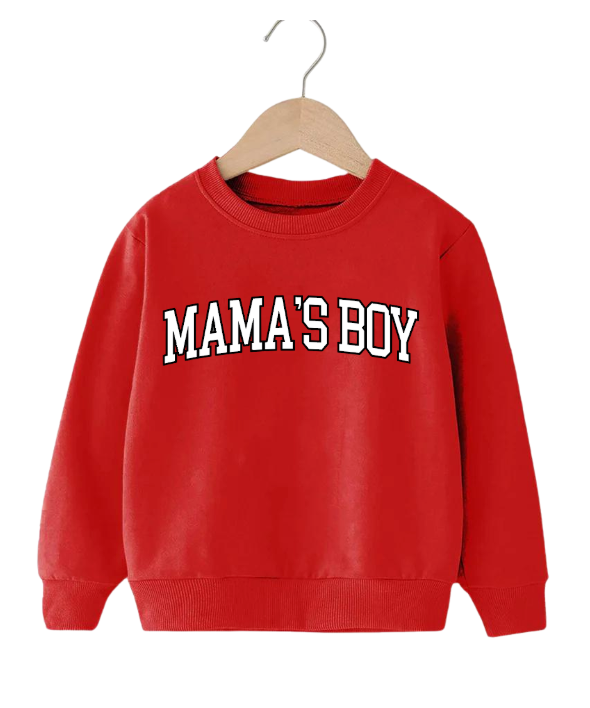 Mama's Boy Varsity Bold Sweatshirt