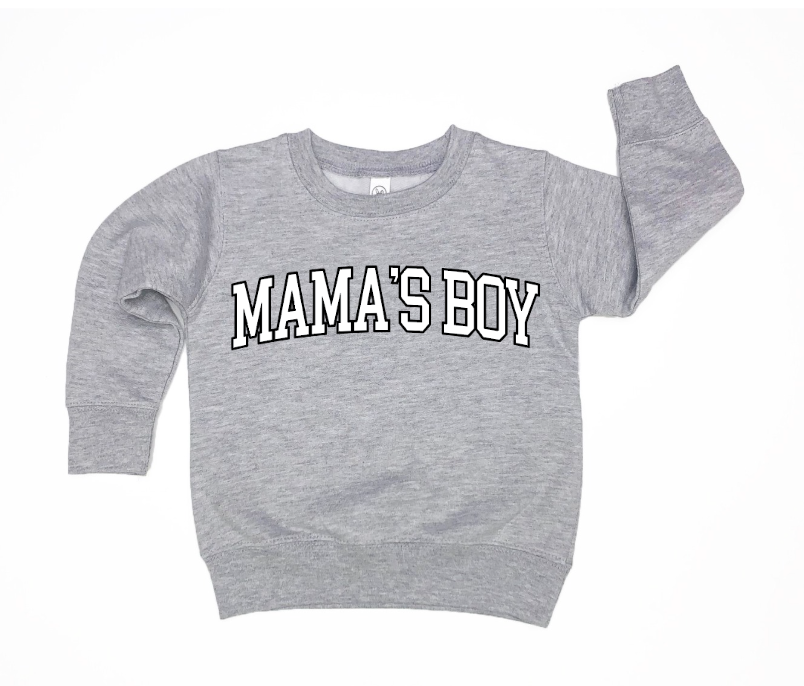 Mama's Boy Varsity Bold Sweatshirt