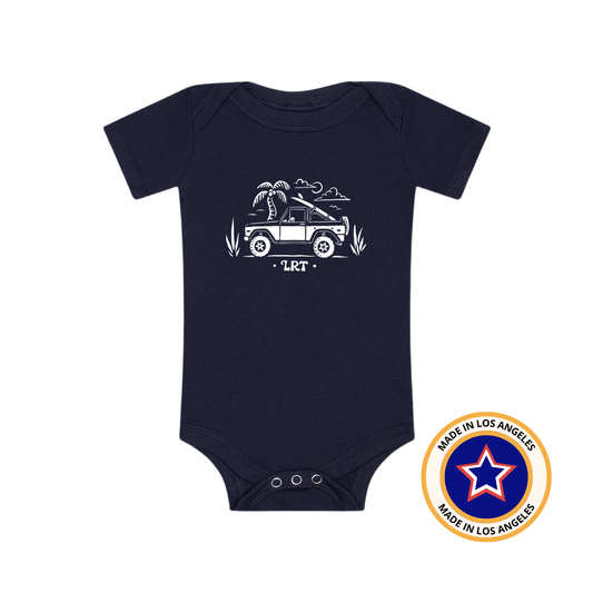 THE BRONCO OLD SCHOOL ONESIE - NAVY