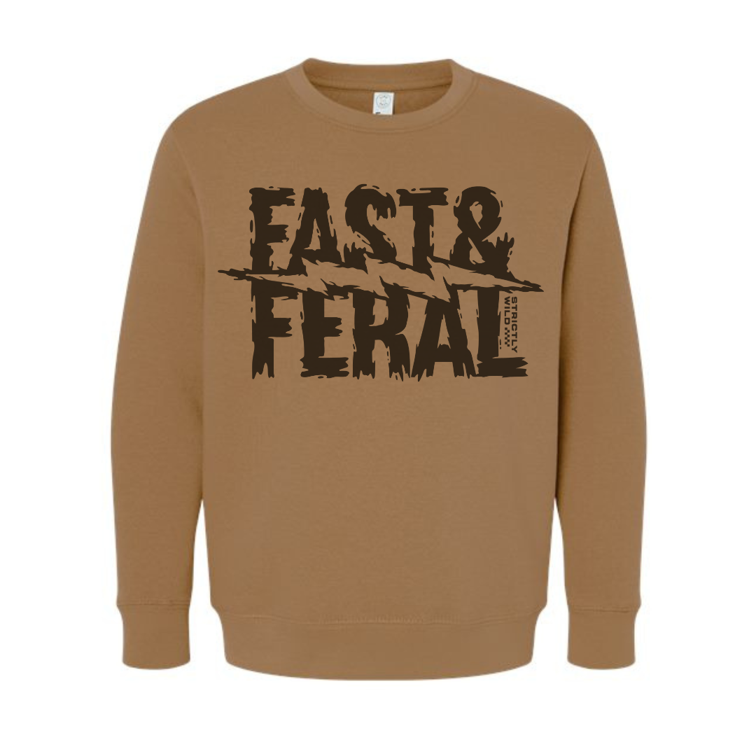 Fast & Feral Crewneck Pullover