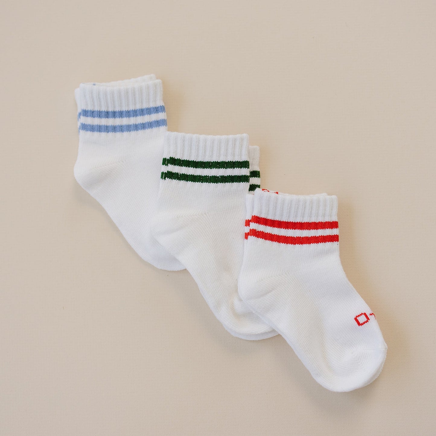 Crew Socks Striped 3 Pack