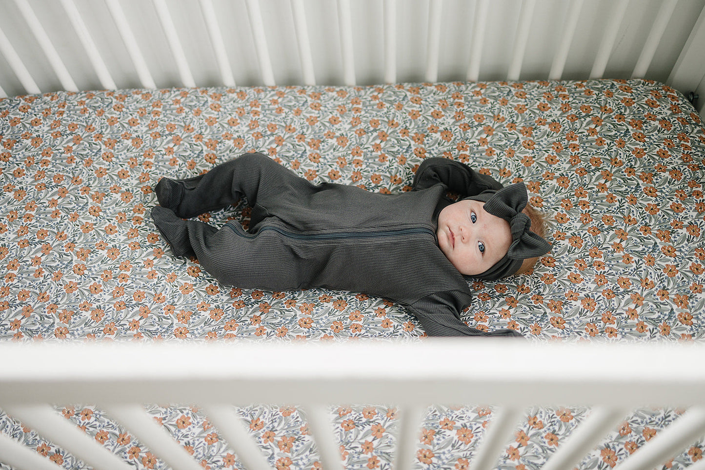 Dainty Meadow Bamboo Stretch Crib Sheet