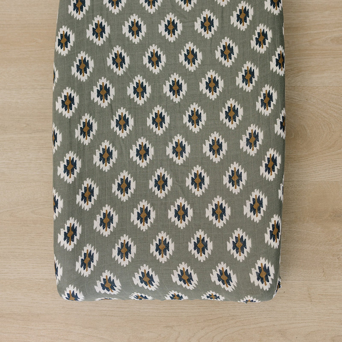 Southwest Aztec Muslin Changing Pad Cover
