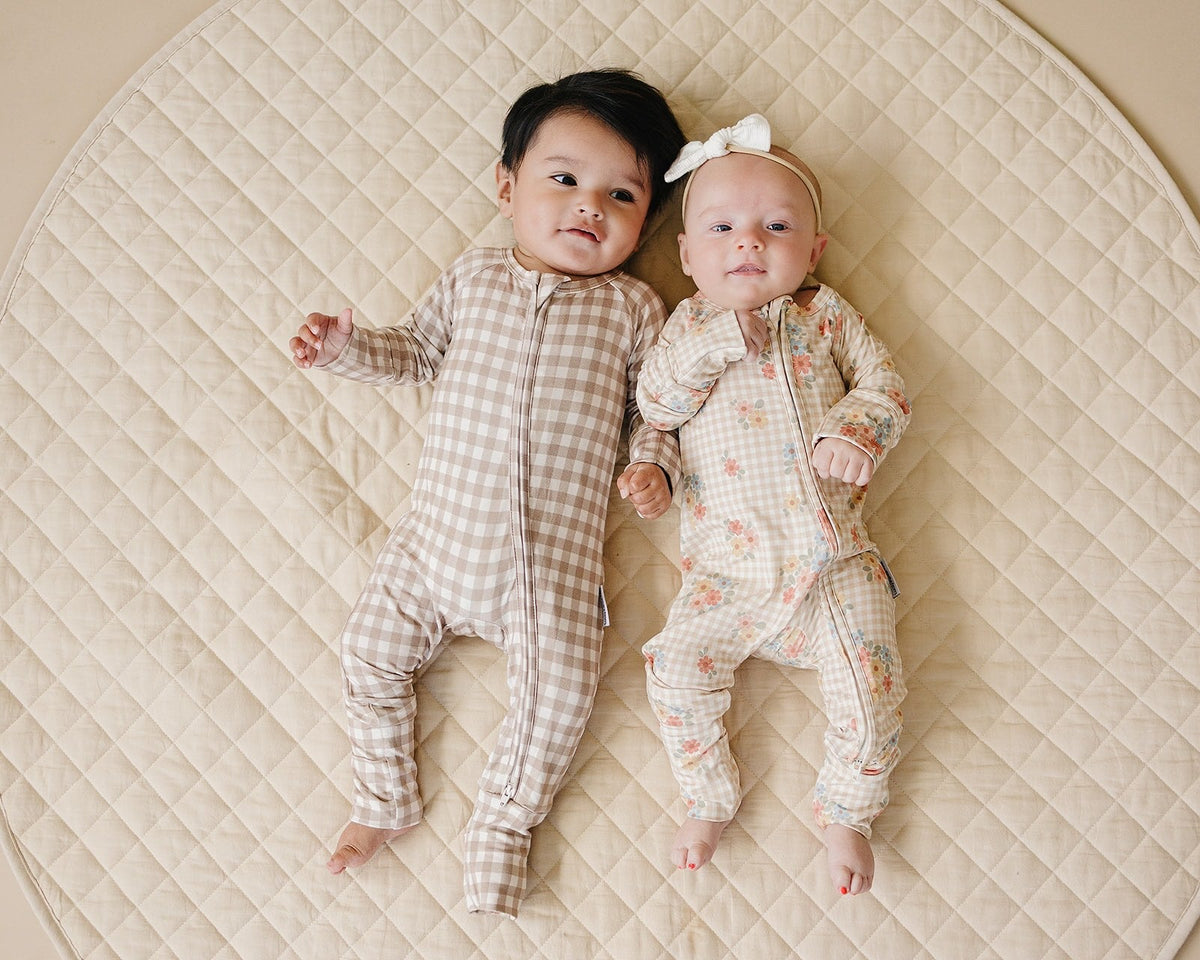 Bamboo Zip Romper | Wildflowers
