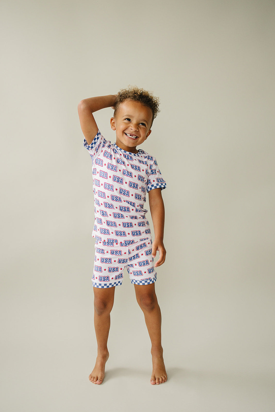 Bamboo Shorts Set | USA