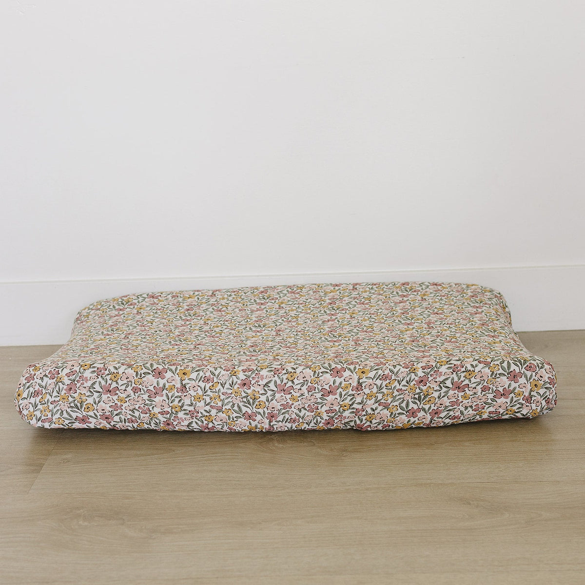Sunny Petals Muslin Changing Pad Cover