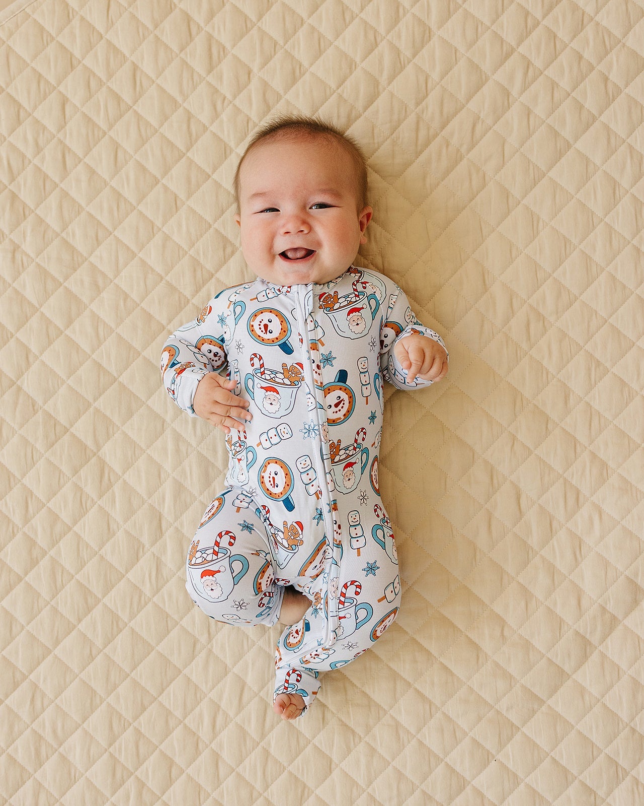 Bamboo Zip Romper | Merry Munchkins