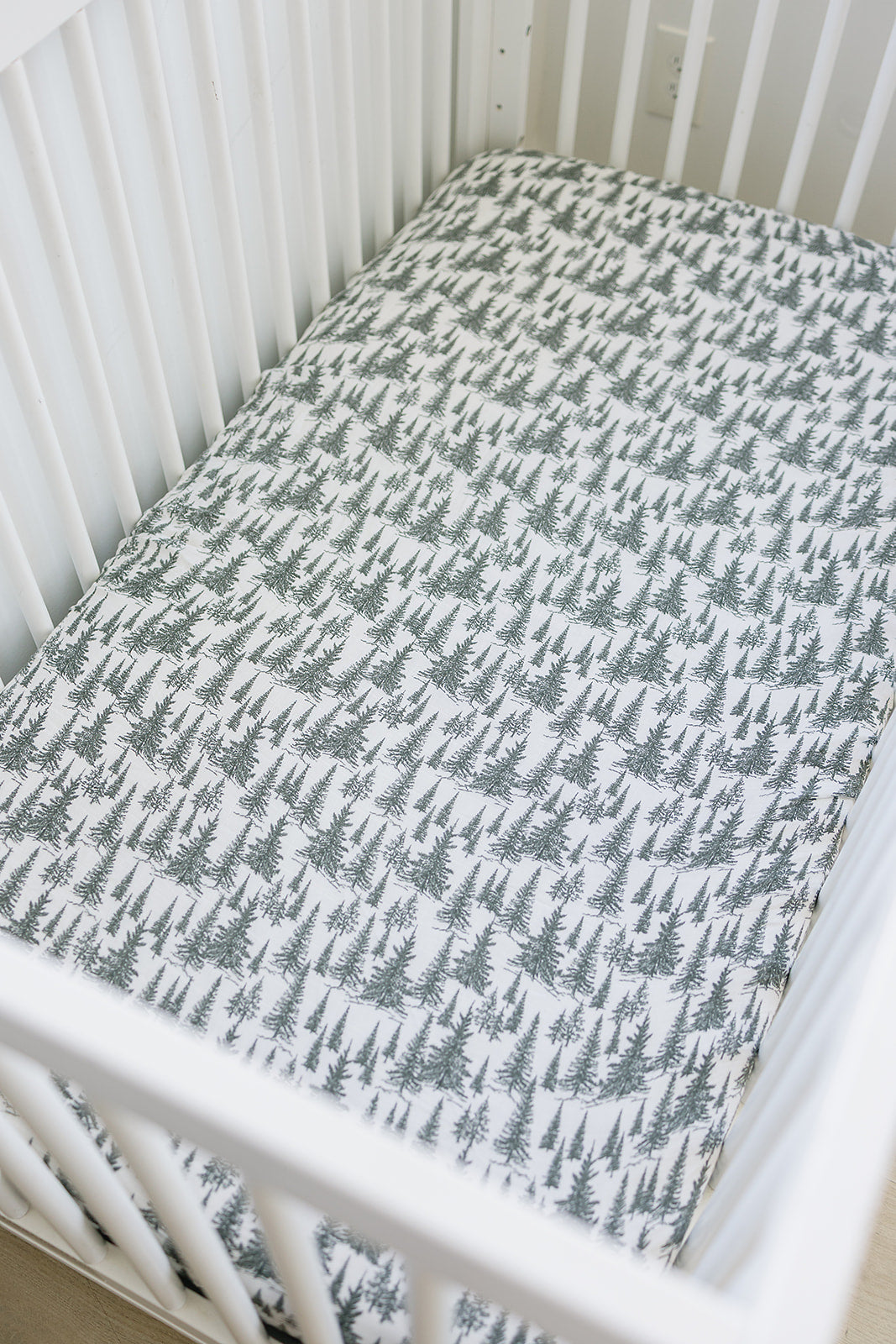 Forrest Muslin Crib Sheet