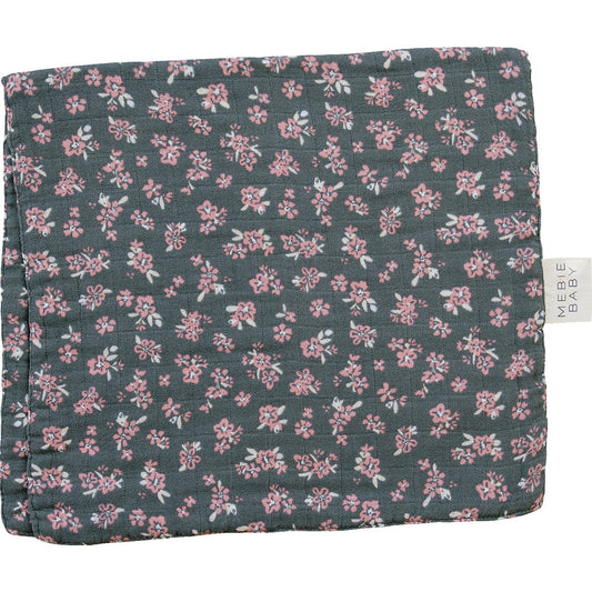 Olive Bloom Muslin Burp Cloth